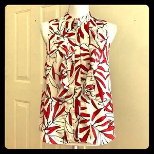 Ann Taylor Factory sleeveless blouse